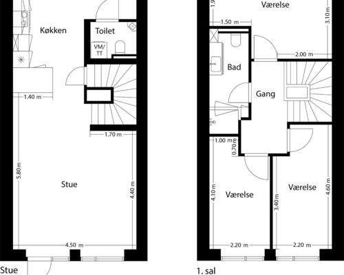 4 værelses hus i Vejle