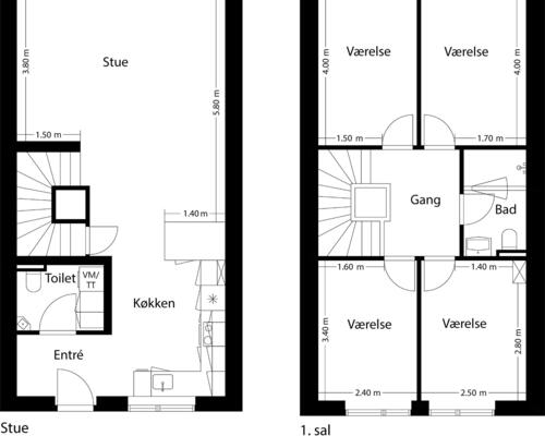 5 værelses hus i Vejle