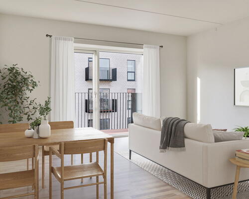 Teglværkskanten - Lækker og lys 2-værelses lejlighed med altan