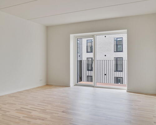 Teglværkskanten - Lækker og lys 2-værelses lejlighed med altan