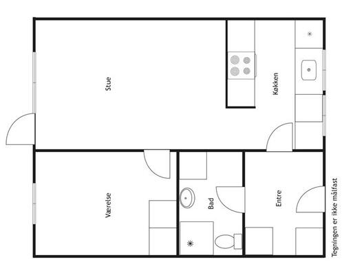 2-værelses lejlighed beliggende i Skejbyparken