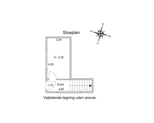 3 værelses lejlighed i København Ø