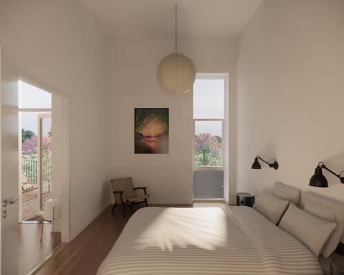 Rummelig lejlighed med lys og stemning i Svenstrup