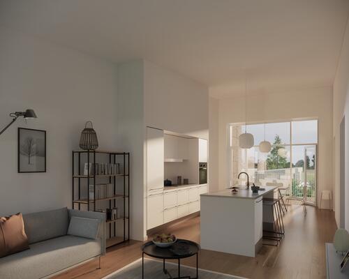 Rummelig lejlighed med lys og stemning i Svenstrup