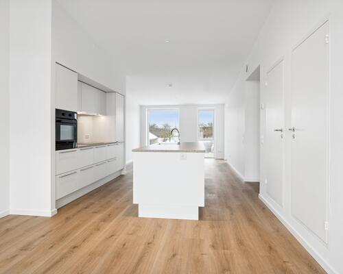 Indbydende lejlighed med lys og rolig beliggenhed i Svenstrup