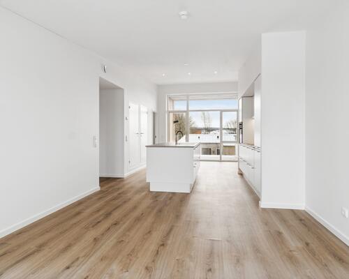 Indbydende lejlighed med lys og rolig beliggenhed i Svenstrup