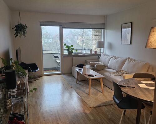 Hyggelig lejlighed,  med god beliggenhed. 