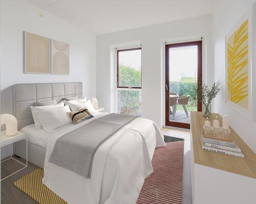 Skøn 3-værelses i Viby med stor terrasse