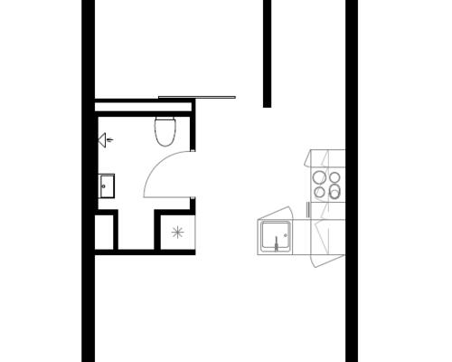 2 værelses lejlighed i Frederikssund