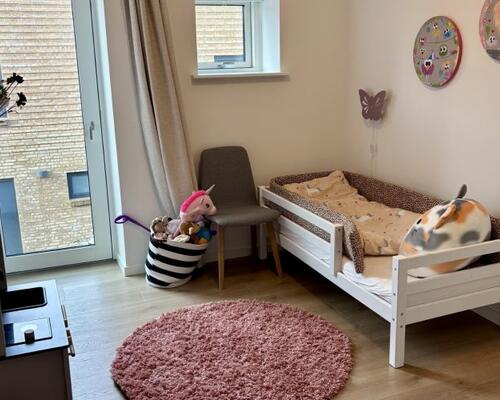 Nyere 4 værelses rækkehus udlejes i Højbjerg.