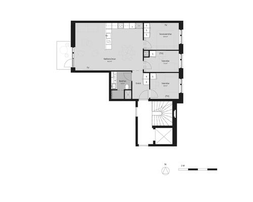 4 værelses lejlighed i Holbæk