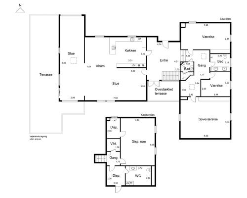 Stor og rummelig udsigtsvilla, Viborg