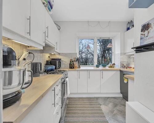 Hyggelig lejlighed med egen privat have | Virum