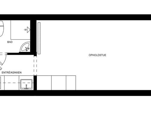 Dejlig lejlighed for den studerende