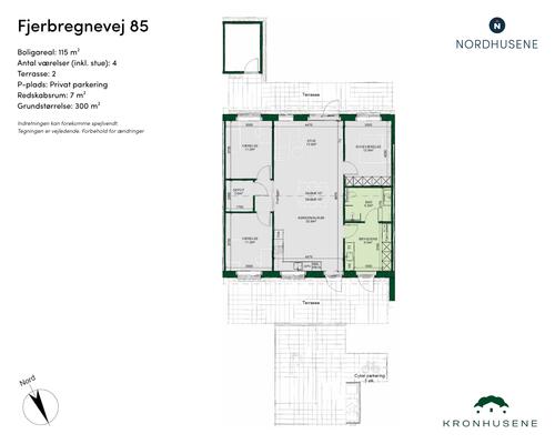 4 værelses hus i Odense NV