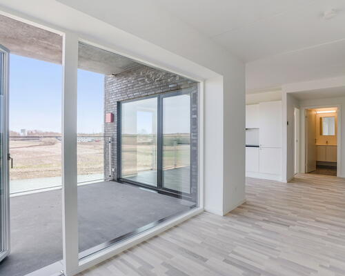 Egedal Stationsby - 4 vær. lejlighed med fantastisk udsigt og stor altan