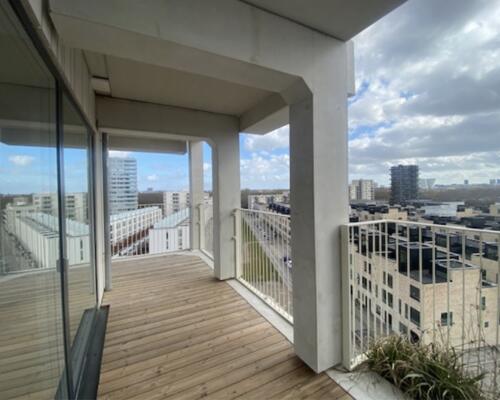 Skøn udsigtslejlighed i det ikoniske Sirius Tårn