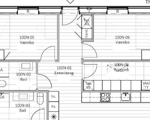 4 værelses lejlighed i Kolding