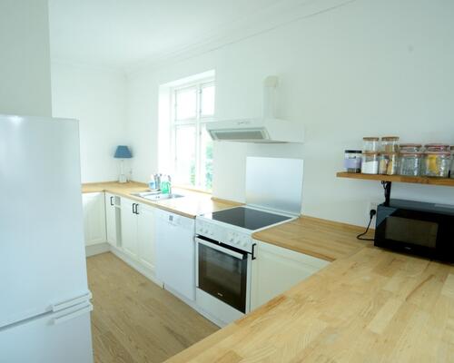 KUN EXPATS Dejlig lejlighed med nyere stort køkken alrum