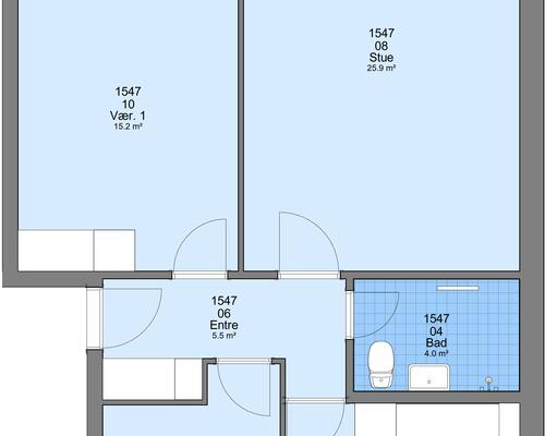 3 værelses lejlighed i Frederikshavn