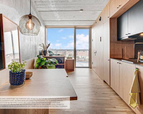 1 værelses lejlighed i København V