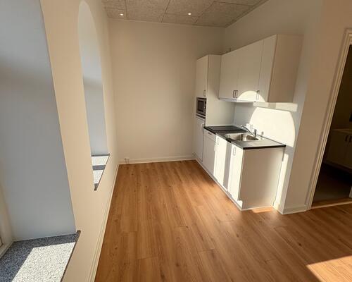 Charmerende nyopført 1. værelses lejlighed i Kolding gågade