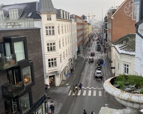 Lejlighed i historisk ejendom midt i hjertet af Aarhus