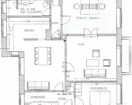Lejlighed i historisk ejendom midt i hjertet af Aarhus