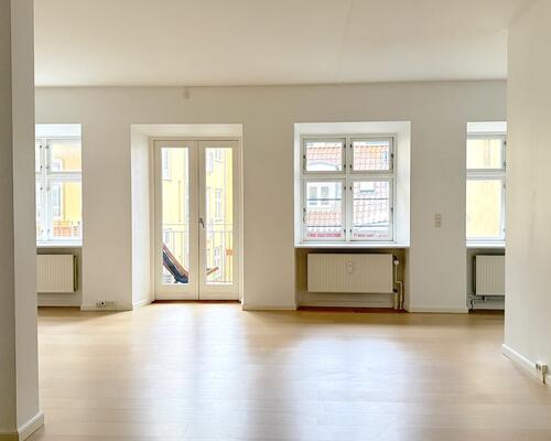 Lækker citylejlighed med altan