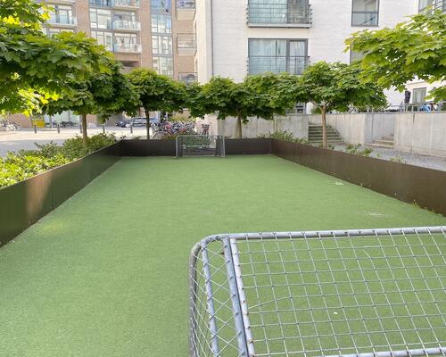 Skøn lys penthouse i to plan