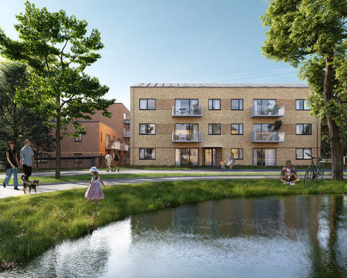 Skøn og lækker 4-værelses lejlighed med altan