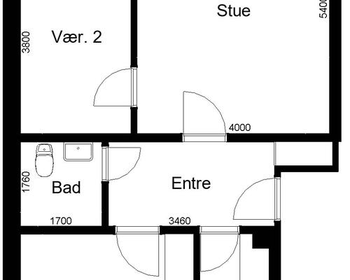 3 værelses lejlighed i Skive