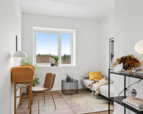 Skøn og lækker 4-værelses lejlighed med terrasse