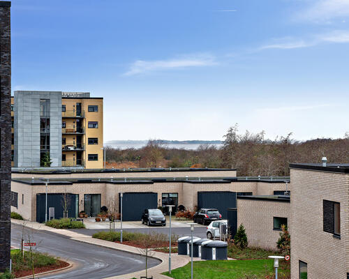 Moderne lejlighed med lys og rummelighed i Nørresundby