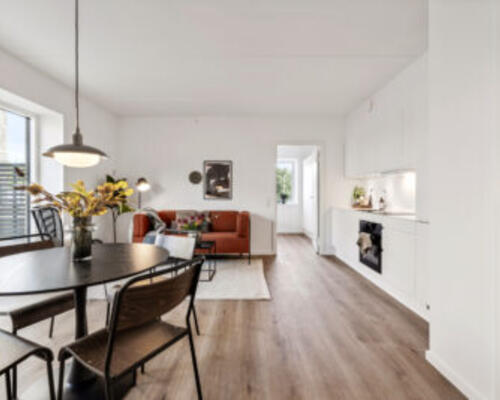 Skøn og lækker 2-værelses lejlighed med terrasse