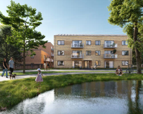 Skøn og lækker 2-værelses lejlighed med terrasse