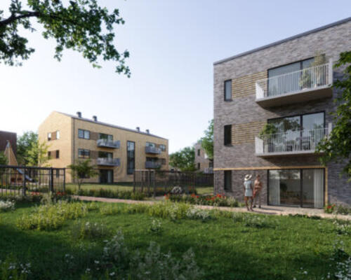 Skøn og lækker 2-værelses lejlighed med terrasse