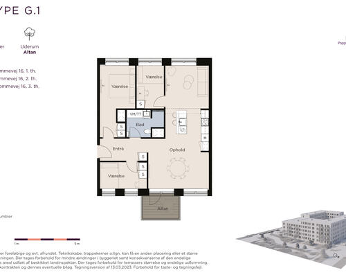 Skøn 4-værelses lejlighed i Ballerup