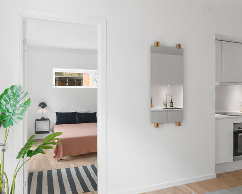 Skøn 4-værelses lejlighed i Høiriisparken