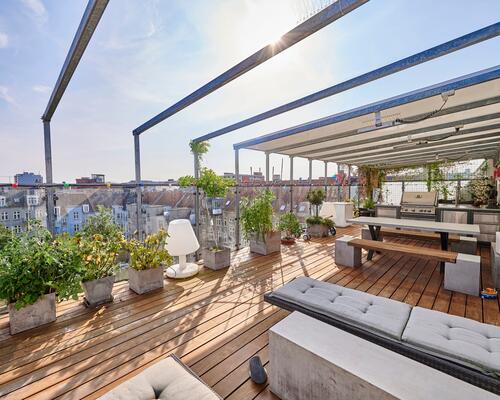 Eksklusiv penthouse lejlighed med privat tagterrasse | København Ø
