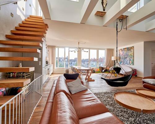 Eksklusiv penthouse lejlighed med privat tagterrasse | København Ø