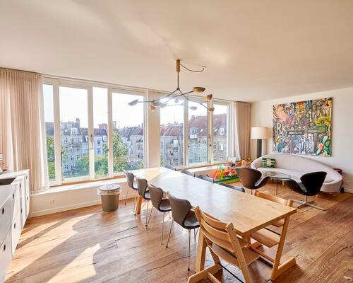 Eksklusiv penthouse lejlighed med privat tagterrasse | København Ø