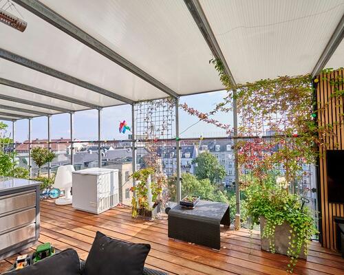 Eksklusiv penthouse lejlighed med privat tagterrasse | København Ø