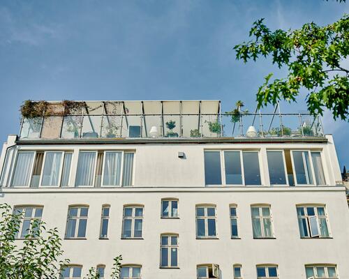 Eksklusiv penthouse lejlighed med privat tagterrasse | København Ø