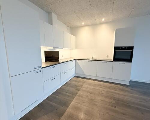 Lys og nyere 4-værelses lejlighed i Randers NV