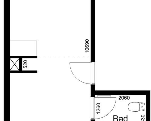 2 værelses lejlighed i Skive