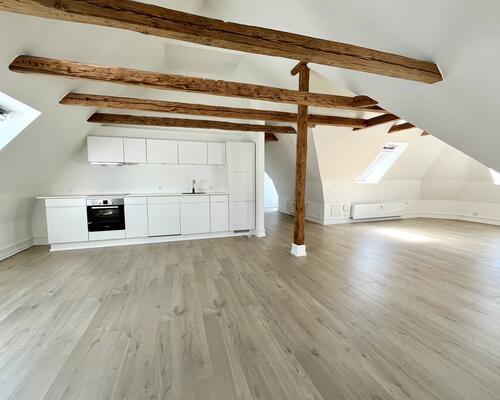 Charmerende, moderne taglejlighed - KUN 50 meter fra gågaden i Horsens