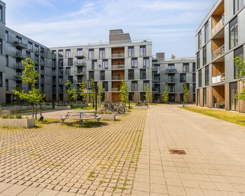 Delevenlig for tre personer - 3 km til UNI