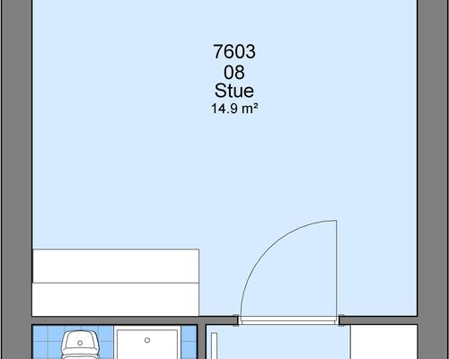 1 værelses lejlighed i Havdrup