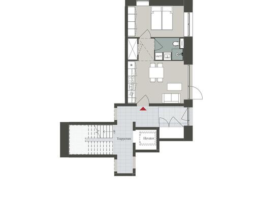 1 værelses lejlighed i Odense V